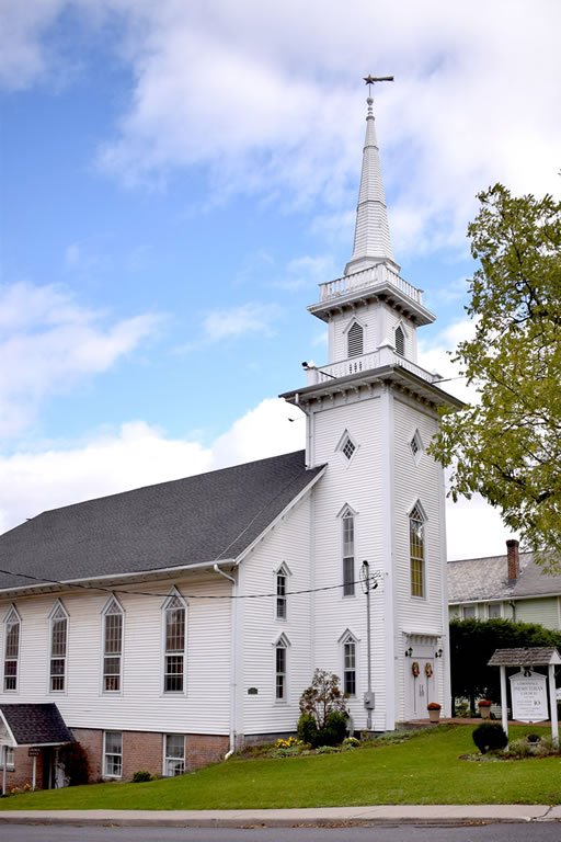 Church on a sunny day